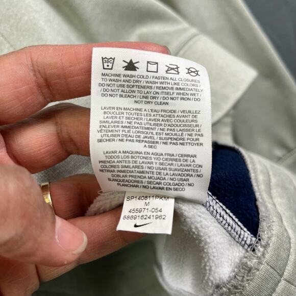 Nike Soccer Soft Fleece Lined Thermi-Fit Hooded Pullover Quarter Zip Hoodie MM05 - Picture 11 of 13